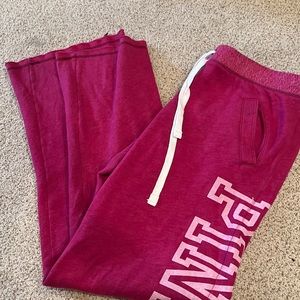 PINK Victoria’s Secret boyfriend sweat pants small S